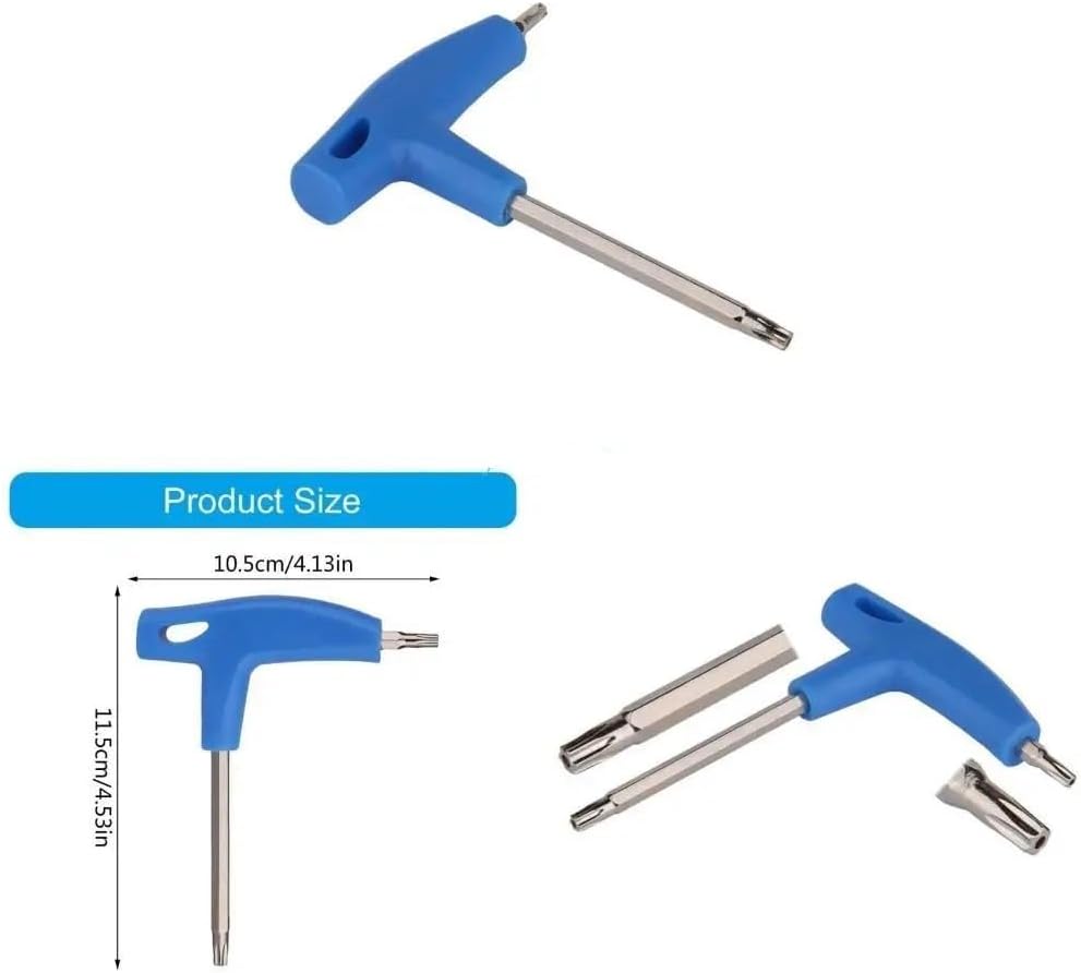 10 PCS Lightweight Stainless Steel Golf Wrench Tool T20 T25