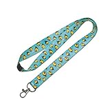Lucky Line Lanyard with Swivel Snap, Piranha Design (C207), Medium