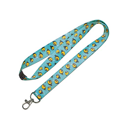 Lucky Line Lanyard with Swivel Snap, Piranha Design (C207), Medium