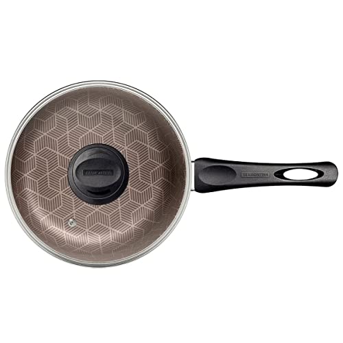 Panela De Alumínio Com Revestimento Interno De Antiaderente Tramontina Vermelho Pequeno