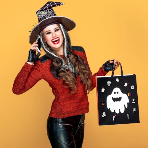 Image of 20 Pcs Halloween Pins Skull Spooky Skeleton Horror Dark Goth Ghost Brooch Pins for Women Men Bag Jacket Backpack Hat Pant Clothes Accessories