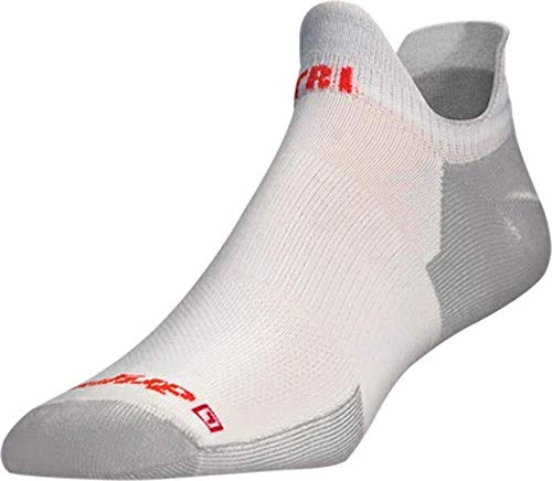 Drymax Triathlete, White/Gray, W7.5-9.5 / M6-8, 2 Pack