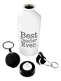 ThisWear Teacher Gifts for Women Teacher Water Bottle Best Teacher Ever Best Teacher Gifts for...