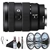 Sony E 1655mm F2.8 G Standard Zoom Lens (SEL1655G) APS-C E-Mount | Constant F2.8 Aperture | G Lens Optics | Filter Kit, Cap Keeper, Cleaning Kit, and More