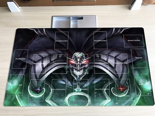 Neue Mlikemat Spielmatte Exodia, Der Zerstörer TCG CCG OCG Sammelkartenspielmatte mit Zonen + gratis Tasche (ZD039-185-A)
