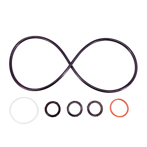 AquaOne Set completo di filtri per laghetto CPF-5000 CPA-5000, guarnizioni O-ring, set completo