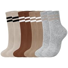4 Pairs-brown/Khaki/Grey/Coffee