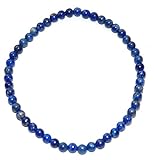 Edelstein-Armband Lapis Lazuli, Kugeln, Größe Ø 4 mm.
