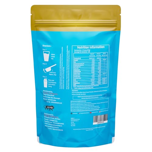 Image of Oats Powder | iOat H2O | Instant Ready To Mix Beta Glucan Rich Flavoured Oats Powder | Breakfast Cereals (500g (Pack Of 1), Chocolate Creme)