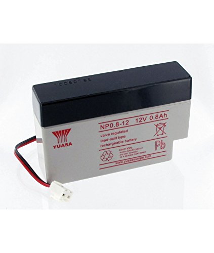 Yuasa - Battery lead Yuasa 12V 0.8Ah NP0.8 - 12 - NP0812