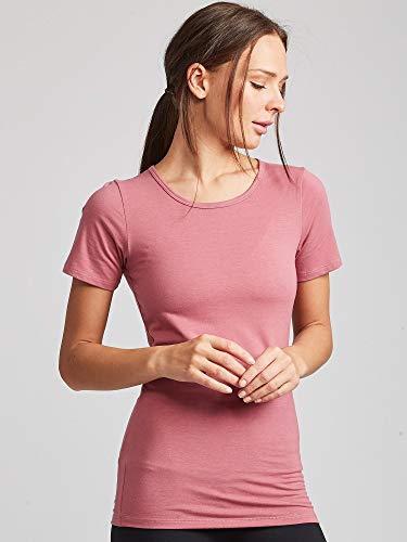 Kalon Women's 4-Pack Scoop Neck T-Shirt Base Layer2