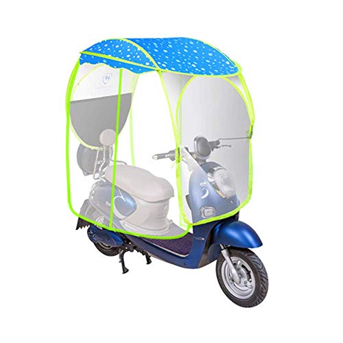 Bicycle Electric Sun Umbrella Folding Shade Waterproof Rain Cover for Universal Motorcycle Waterproof Battery Car Canopy Umbrella