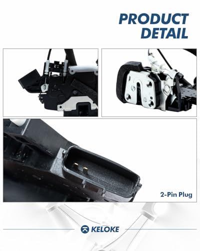 Image of KELOKE Door Lock Latch Actuator Assembly,for Nissan, Front Right | Rogue 2008-2015, Rogue Select 2014-2015, Passenger Side, Replaces# 80500-JM00A 937-267
