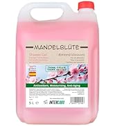 Bidon de 5 litres de gel douche aux amandes | Nutrition et hydratation intense pour la peau