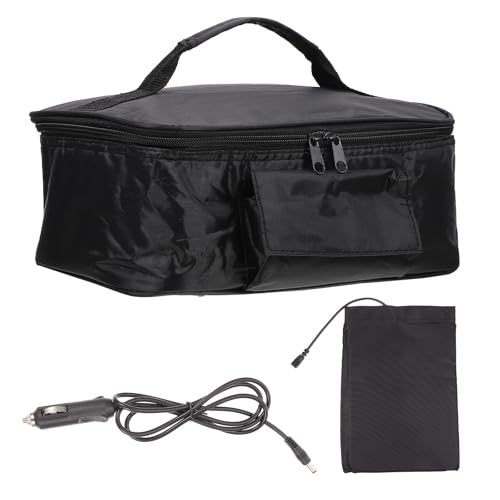 MAGICLULU Bolsa Térmica para Coche 12v Gran Volumen Tejido Oxford Aislamiento Doble Lámina de Aluminio Bolsa para Almuerzo y Picnic Portátil