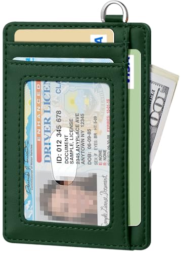 Image of FurArt Slim Minimalist Wallet RFID Credit Card Holder for Men | slim minimalist compact rfid id window thin