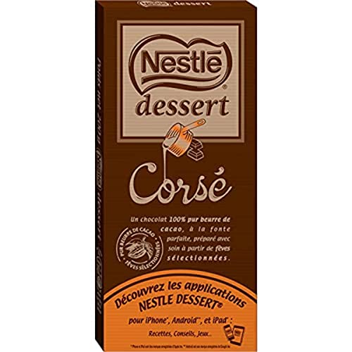 Postre – Negro con cuerpo – Pizarra de chocolate – Pastelero – Manteca de cacao pura 200 g