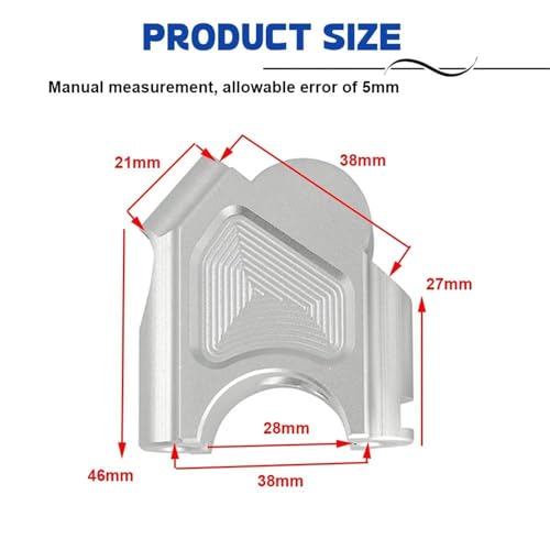 Abrazadera arrastre elevador manillar F800GS en aluminio mecanizado CNC 2