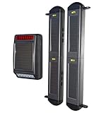 Siren & 2B Beams, Fully Solar Powered Wireless Perimeter Alarm System.