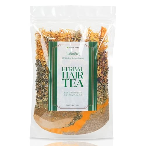 Well's 22 Kinds Hair Tea Rinse for Growth,...