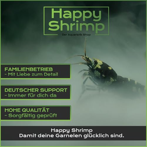 Premium Hokkaido Chips 10g + 1g Bonus - Kürbis Streifen | Für Aquarium & Terrarium Garnelen, Schnecken, Krebse, Welse | Made in Germany
