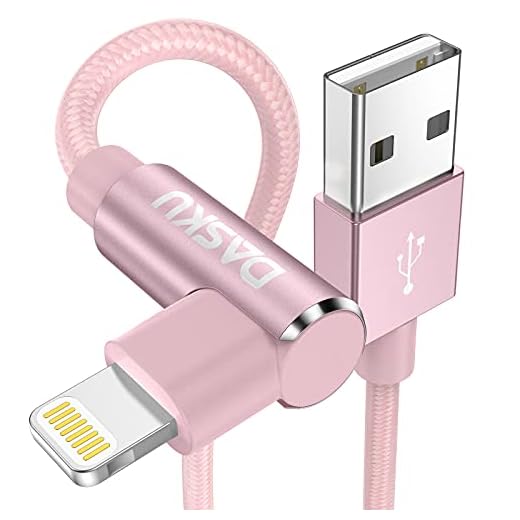 2 Pack 90 Degree iPhone Charger 10Ft Mfi Certified Lightning Cable Right Angle Long Nylon briaded Cord Compatible with Apple iPhone 13 12 11 Pro Max XS XR X 8 7 6 5 Plus iPad (Pink)