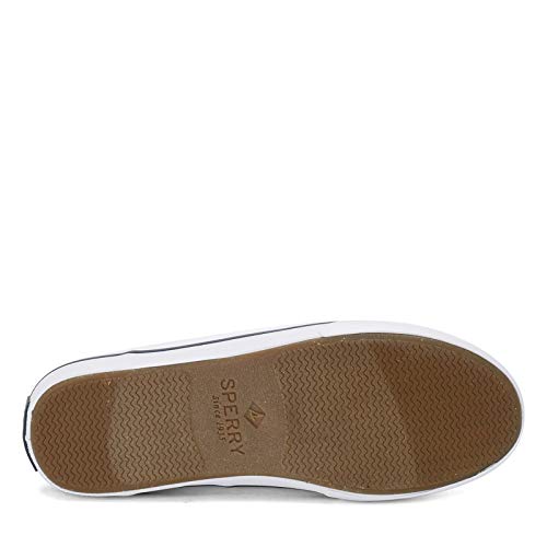 Image of Sperry Mens Bahama II Boat Washed Sneaker, White, 15