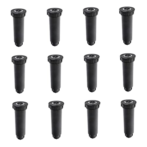 Sprinklers de Jardin, arrosage Pop-up têtes de Jardin buse de Jardin pelouse enterrée arrosage de la tête de gicleurs 12pcs