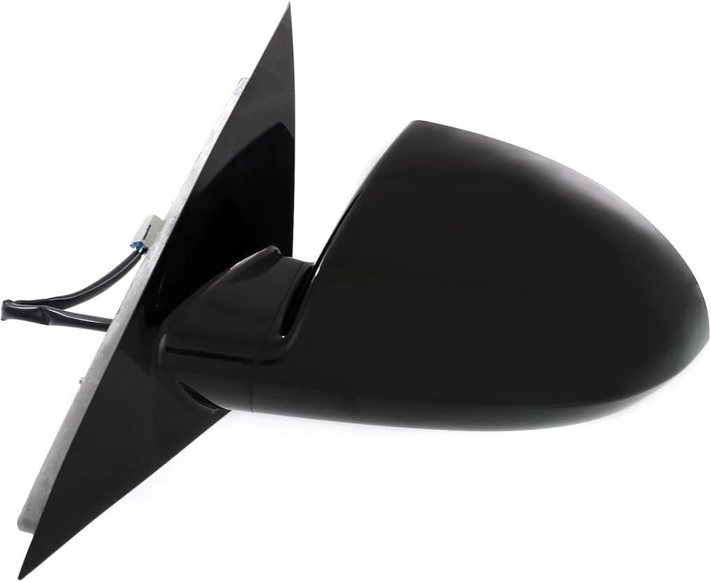 For Chevy Impala 2006-2013 Door Mirror Driver Side | Black | Paint to Match | Power | Heated | Replacement For 20759199 | GM1320330