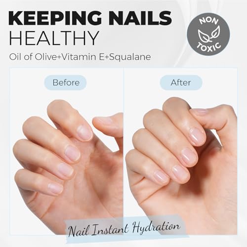 TOMICCA Aceite para cutículas, 15ml Aceite para el cuidado de las uñas Aceite para el cuidado de las uñas y las cutículas, aceite reparador y protector Con aceites ecológicos y vitamina E (Jazmín) - imagen 5