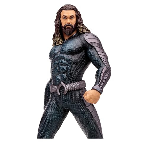 Lansay McFarlane Toys Statue Aquaman 30 cm Aquaman and the Lost Kingdom Statue de Collection PVC Super Héros Carte Collector Incluse Licence officielle Idée Cadeau Fan DC Comics - vue 2