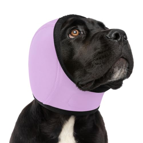 Image of Dog Ear Wraps Dog Calming Hoodie Anxiety Relief Ear Cover for Dogs