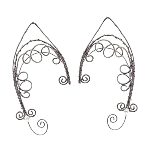 Boucles oreilles à clip sans perçage design rétro Healvian aux finitions haute joaillerie