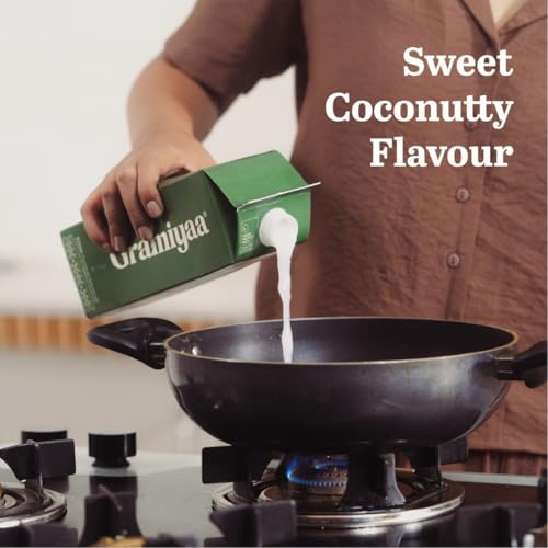 Gramiyaa Cold Pressed Coconut oil 1 Litre | Traditionally Extracted | Chemical-free, Zero Trans-fat Cooking oil | Unrefined | Kachi Ghani Coconut oil for Cooking