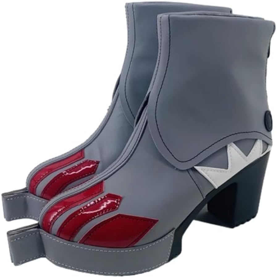 Amazon.com | COSGOGO High Heel Jane Doe Boots Cosplay Shoes for