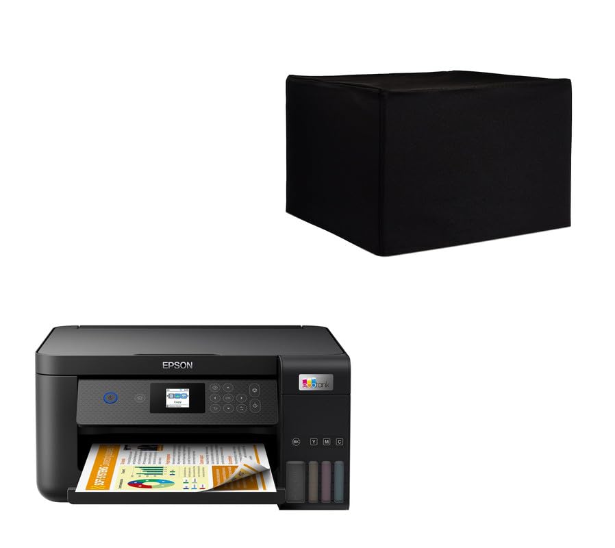 JeJos Printer Dust Cover Case Compatible with Epson EcoTank L4260 A4 Wi-Fi Duplex All-in-One Ink Tank Printer - Black (B0CCJMMZR6) Amazon Price History, Amazon Price Tracker