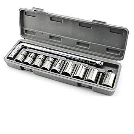 Shopper52 10 in 1 Socket Wrench Spanner Set Automobile Repair Tool Box Precision Sleeve Wrench Sleeve Wrench Combination Hand Tool Socket Set - 10PCTK (B084JHQCNH) Amazon Price History, Amazon Price Tracker