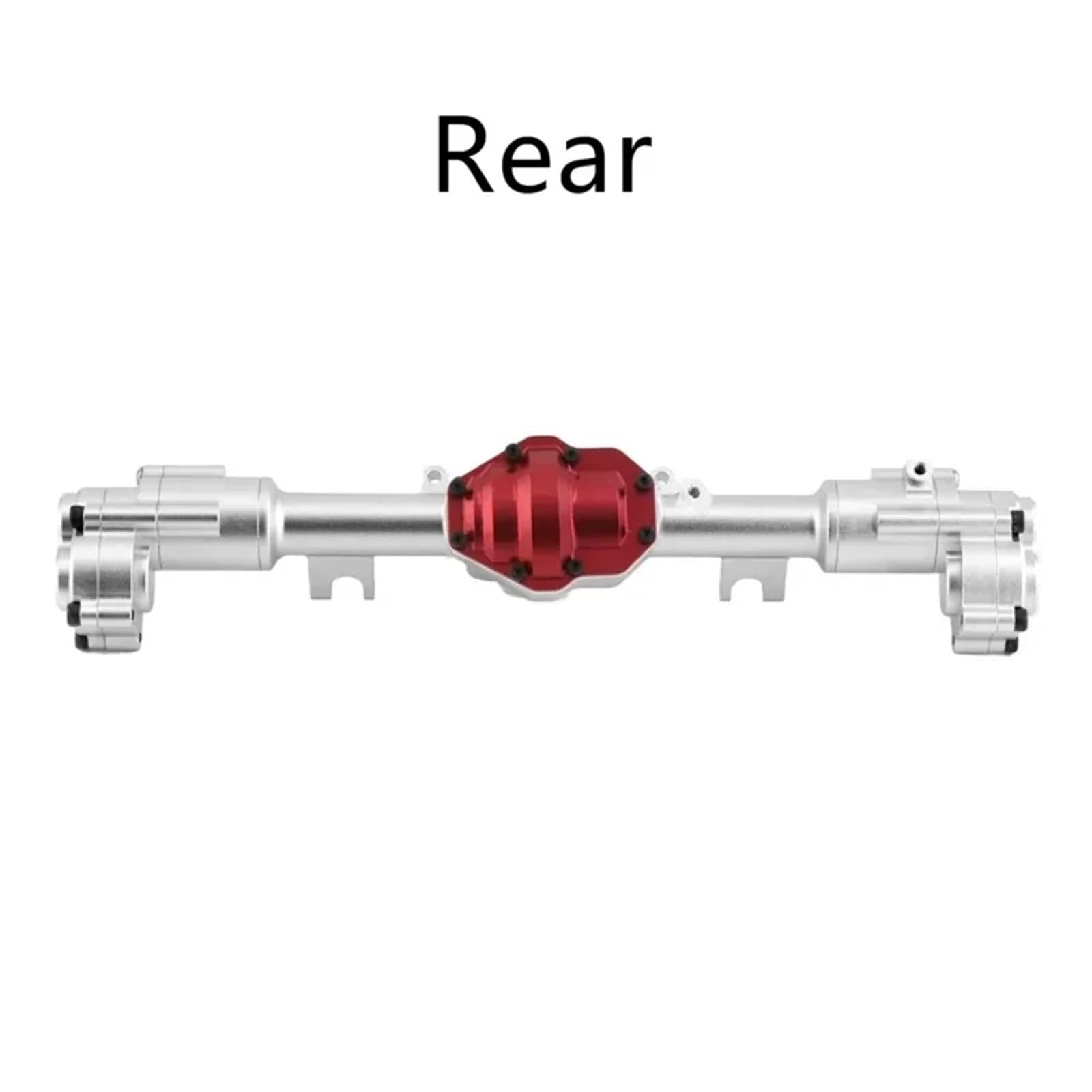 Per YK4081 4082 4083 Per Absima Per Sherpa 1/8 RC Auto Anteriore Posteriore In Metallo Asse Alloggiamento Pezzi Ricambio Modificare Gli Accessori Parti Ricambio Rc