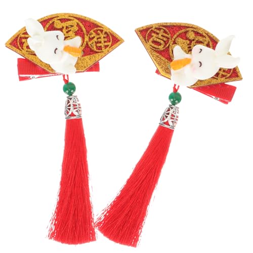 Pince à cheveux chinoise en coffret cadeau de 10 pièces pour filles