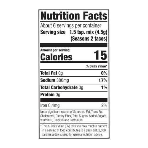 Image of McCormick Original Taco Seasoning Mix, 1 oz (Pack of 24)