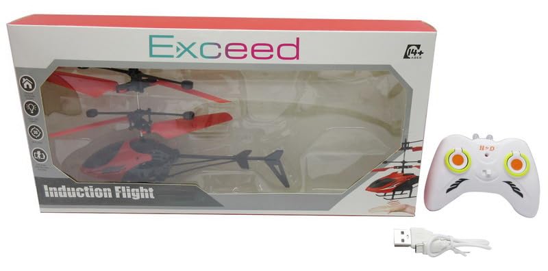 International Toys INDUCTIVE R/C HELICOPTER WITH USB 3 COLOR A/S
