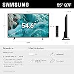 SAMSUNG 55-Inch Class QLED Q7F Series Samsung Vision AI Smart TV (2025 Model, 55Q7F) Quantum HDR, Object Tracking Sound Lite, Q4 AI Gen1 Processor, 4K upscaling, Gaming Hub, Alexa Built-in - Image 2