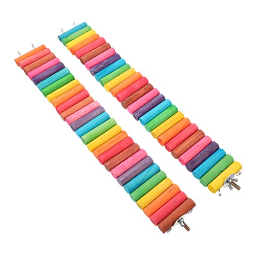 VILLFUL Scala E Ponte Decorativo Per Criceti Altalena Giocattolo Multifunzione Per Cincillà E Piccoli Animali Fornitura Per Roditori