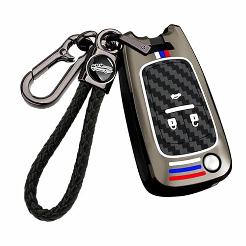 WUZUTU Car Key Fob Cover Case Compatible With Chevrolet Cavalier