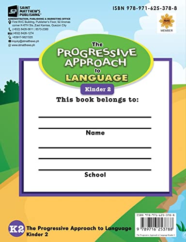 The Progressive Approach to Language: Kinder 2