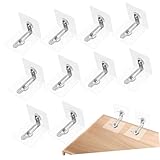 Crochets pour meubles : amélioration de la sécurité : en empêchant les meubles lourds de basculer, crochets pour meubles améliorent considérablement la sécurité et réduisent les risques d'accidents.