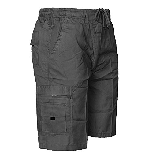 Taboo - Pantalones cortos para hombre con cintura elástica con dibujo, grande, cuatro colores, tamaño pequeño, mediano grande XL 2XL 3XL