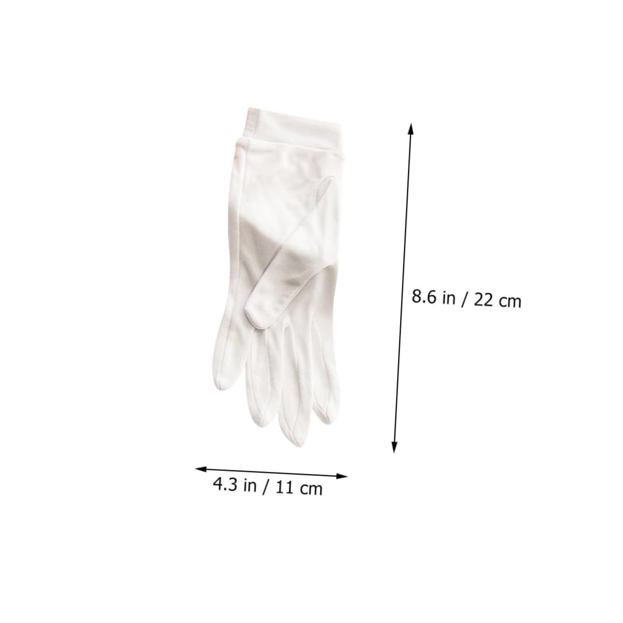 BELLIFFY Silk Sleep Hand Gloves 1 Pair Multi-Function Lotion Gloves Breathable Moisturizing