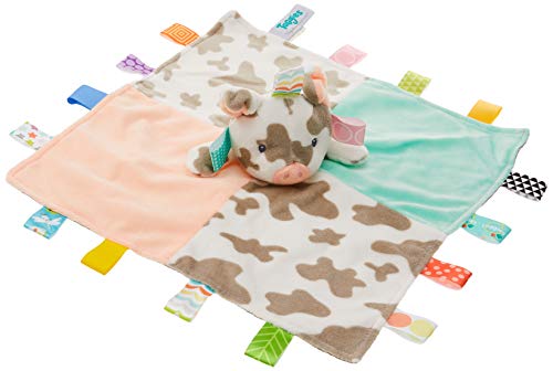 Taggies Chara Counter Blanket, Patches Pig, 13x13 Inch (Pack of 1)