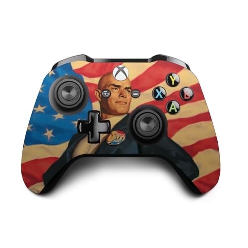 Vinyle Xbox One S DC Comics Lex Luthor pour éliminer les traces de doigts